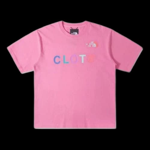 THE NORTH FACE x CLOT Logo T-Shirt 'Pink'