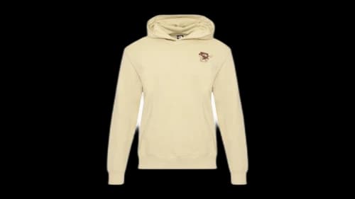 The North Face Cartoon Logo Relaxed Hoodie Gravel