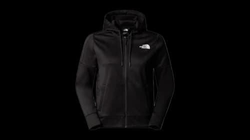 The North Face Women's Reaxion Fleece Full Zip Hoodie Black