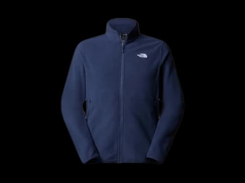 The North Face M Glacier Full-Zip Fleece Jacket Navy Blue