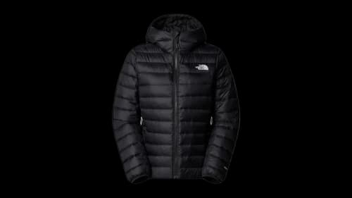 The North Face Down Hooded Jacket Black