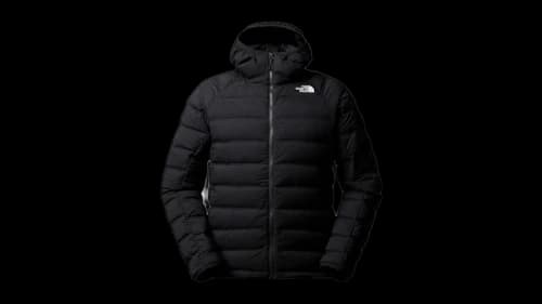 The North Face Abseil Stretch Down Hoodie Jacket Black