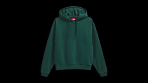 The North Face Red Box Hoodie Hunter Green