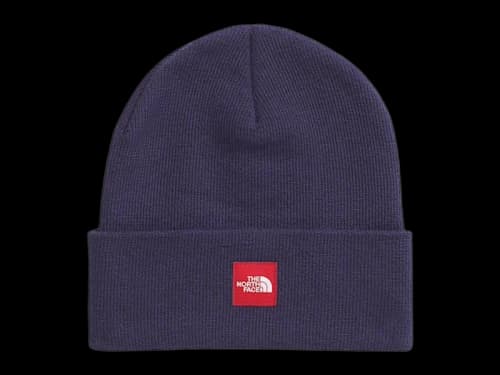 The North Face TNF Red Box Beanie Eternal Purple