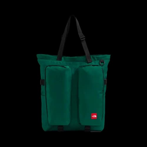 The North Face TNF Red Box Tote Bag 'Hunter Green'