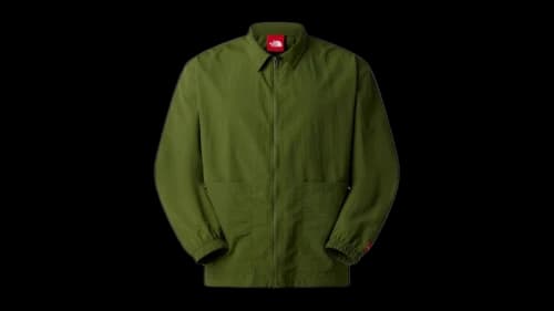 The North Face Red Box Nylon Longsleeve Shirt Green