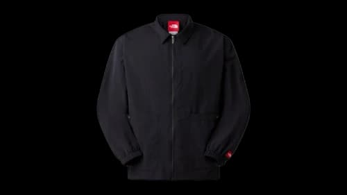 The North Face Red Box Nylon Longsleeve Shirt Black