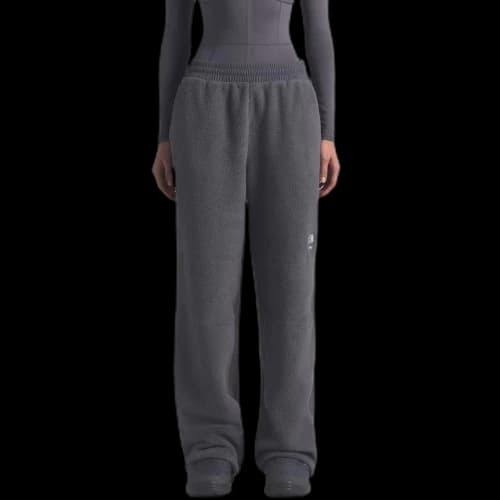 The North Face x SKIMS FW25 1995 Denali Fleece Straight Leg Pant 'Gunmetal'