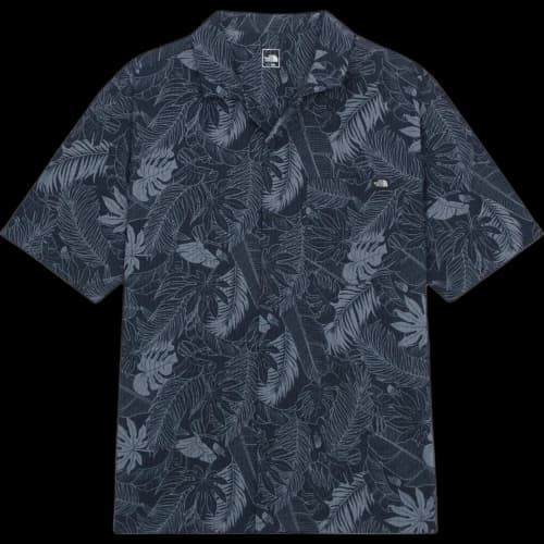 THE NORTH FACE Tropic Short Sleeve Shirt Asia Sizing 'Deep Navy'
