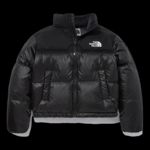 The North Face White Label Novelty Nuptse Down Jacket Asia Sizing 'Matte Black' (Women's)