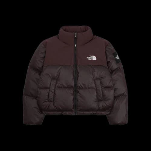 The North Face White Label Novelty Nuptse Down Jacket Asia Sizing 'Matte Cocoa Brown' (Women's)