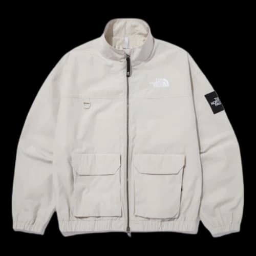 THE NORTH FACE SS22 Logo Crop Jacket 'White'