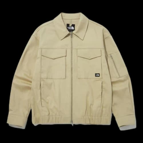THE NORTH FACE All-Round Collar Bomber Jacket 'Beige'