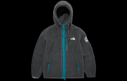 THE NORTH FACE Fleece Hoodie Jacket 'Grey'