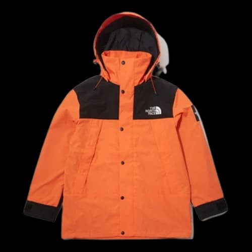 THE NORTH FACE Unisex Hooded Jacket Orange