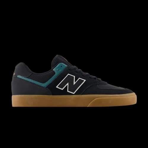 New Balance Numeric 574 Vulc 'Black Teal Gum'