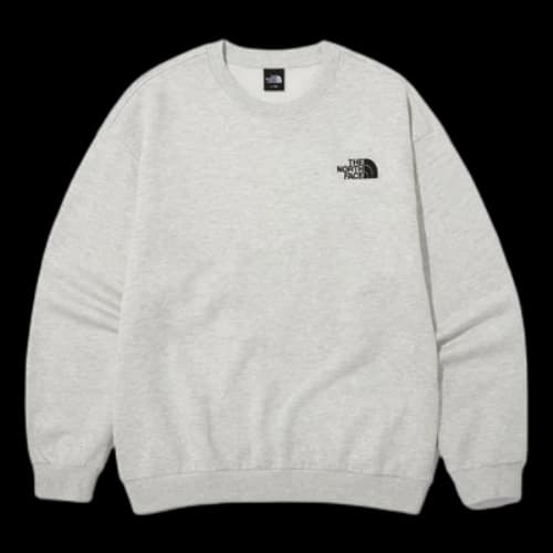 THE NORTH FACE Logo Essential EX Sweatshirt 'Grey'
