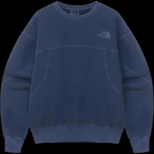 THE NORTH FACE White Label Dying Sweatshirt Asia Sizing 'Deep Blue'