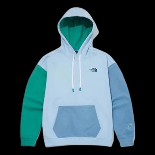 THE NORTH FACE Essential Color Block Eco Hoodie 'Blue' (Women's)