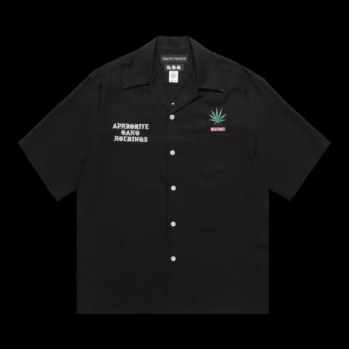 Wacko Maria x HIGH TIMES 50s Short-Sleeve Shirt 'Black'