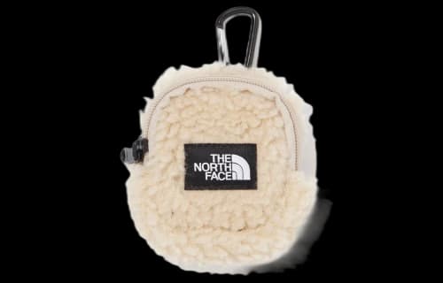 THE NORTH FACE Fleece Pouch Round Mini Bag 'Beige'