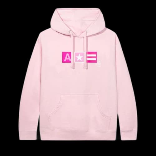 Anti Social Social Club No Hope For Us Hoodie 'Pink'