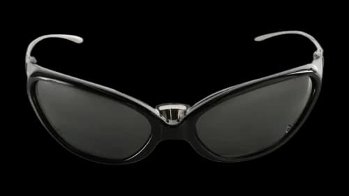Gentle Monster NOIZ VEIL 01 Sunglasses Black/Black