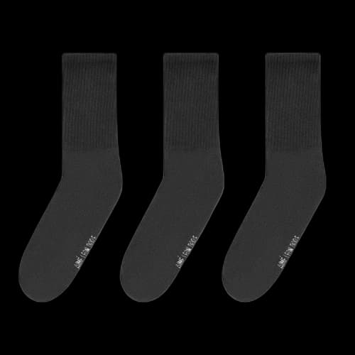 Aimé Leon Dore Crew Sock 3-Pack 'Black'