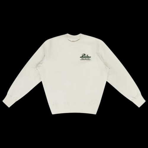 Aimé Leon Dore Unisphere Crewneck Sweatshirt 'White'