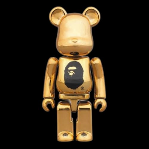 Bearbrick BAPE x BE@RBRICK Nowhere 23 limited 100%