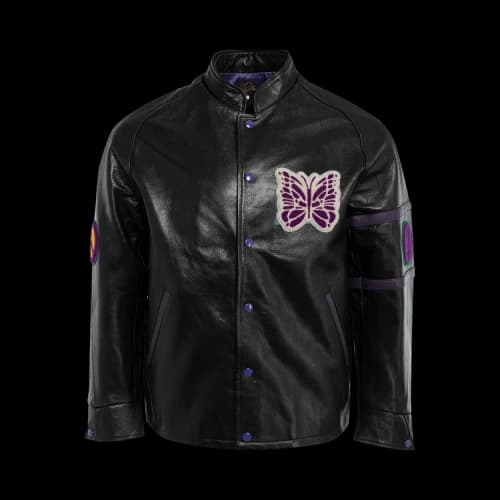 Needles Letterman Jacket 'Black'