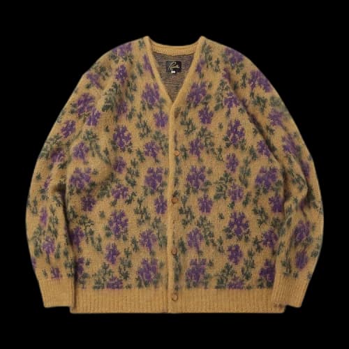 Needles Mohair Cardigan 'Yellow'