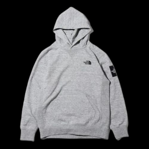 THE NORTH FACE Square Logo Arm logo Japanese Version Gray