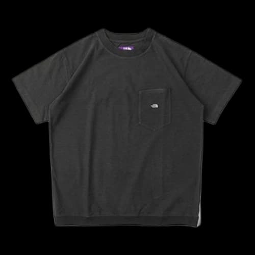 THE NORTH FACE PURPLE LABEL High Bulky Short Sleeve Unisex Black