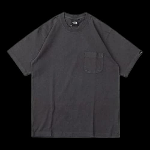 THE NORTH FACE Heavy Washed Pocket Short Sleeve Unisex Black
