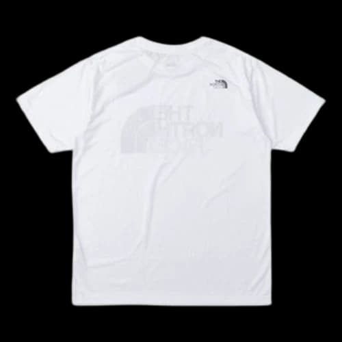 THE NORTH FACE Colorful Gradient Printing Logo Short Sleeve Unisex White