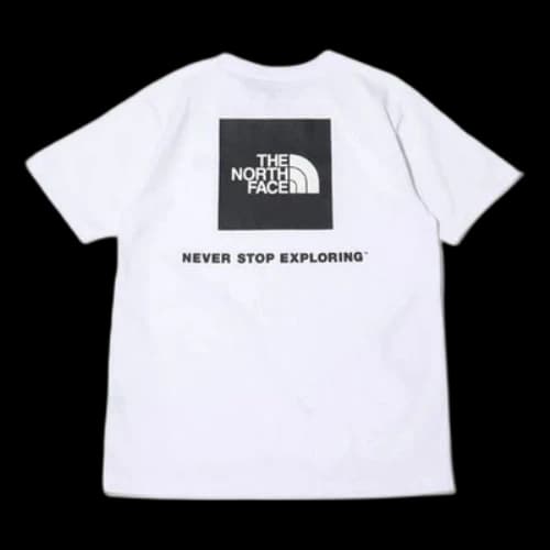THE NORTH FACE Unisex Never Stop Exploring Logo SS20 White