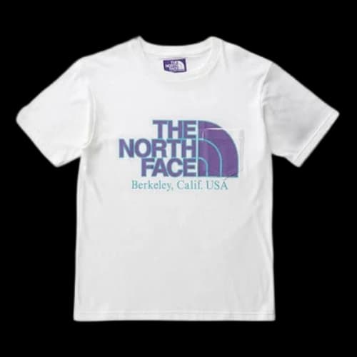 THE NORTH FACE PURPLE LABEL Logo Short Sleeve Unisex White