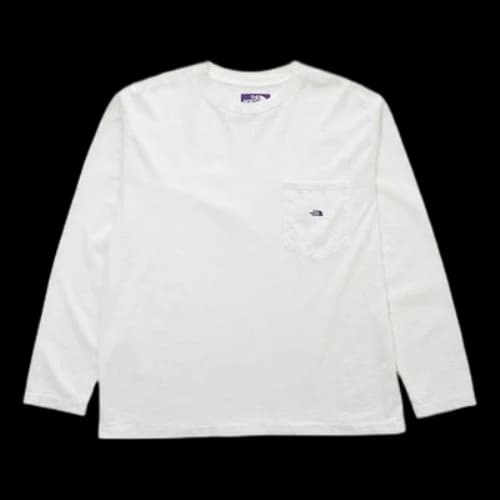 THE NORTH FACE PURPLE LABEL 7oz L/S Pocket Tee