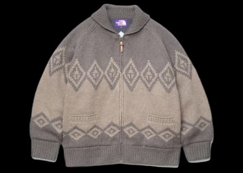 The North Face Purple Label Gore-Tex Infinium Field Sweater Beige