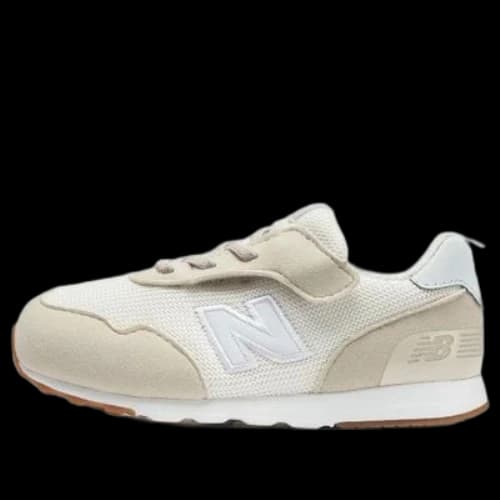 (TD) New Balance 515 Hook & Loop Shoes 'Beige White'