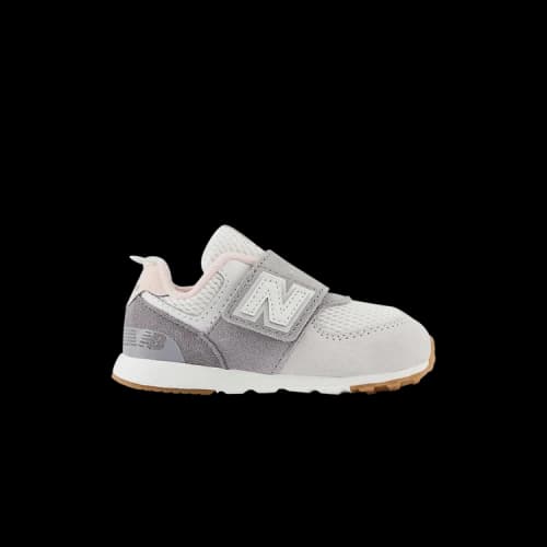 (TD) New Balance 574 New-B Hook & Loop Toddler Wide 'Grey Matter Rose Sand'