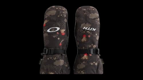Kith x Oakley Gauntlet Mittens Espresso