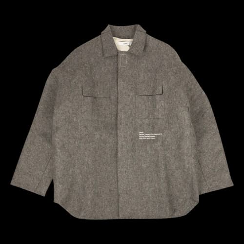 OAMC Felt Overshirt 'Grey'