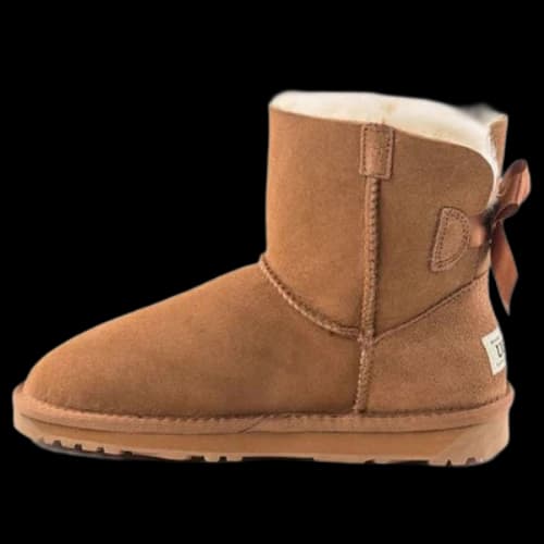 UGG Classic Mini Bailey Bow Brown (Women's)
