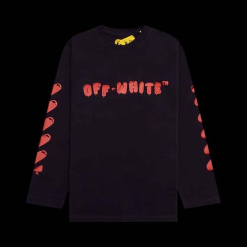 Off-White Balloons Long-Sleeve Tee 'Navy Blue'
