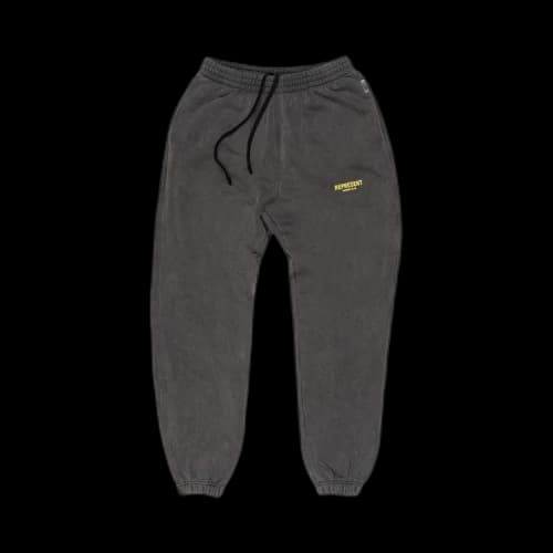 Represent Clo Represent Owners Club Sweatpant 'Vintage Grey/Yellow'