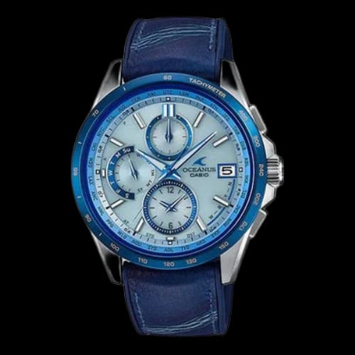 Casio Analog Watch 'Ocean Blue Silver'