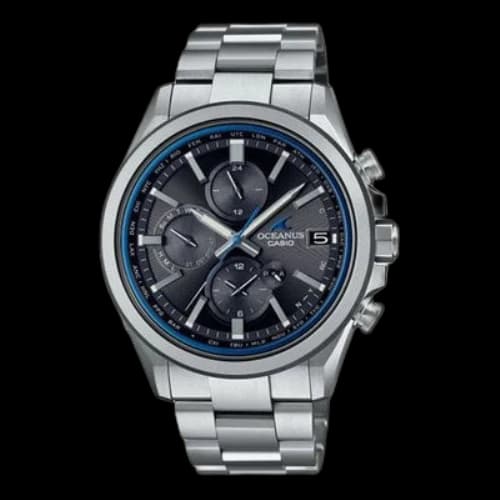 CASIO G Shock Waterproof Sapphire Crystal Mens Black Analog