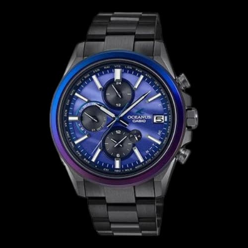 CASIO Quartz Watch Sapphire Fully Automatic Calendar Blue Sapphire Crystal Mens